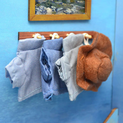 Today is Art Day Bedroom in Arles Miniature Wooden Room