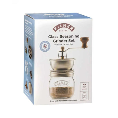 Kilner Seasoning Glass Grinder Jar