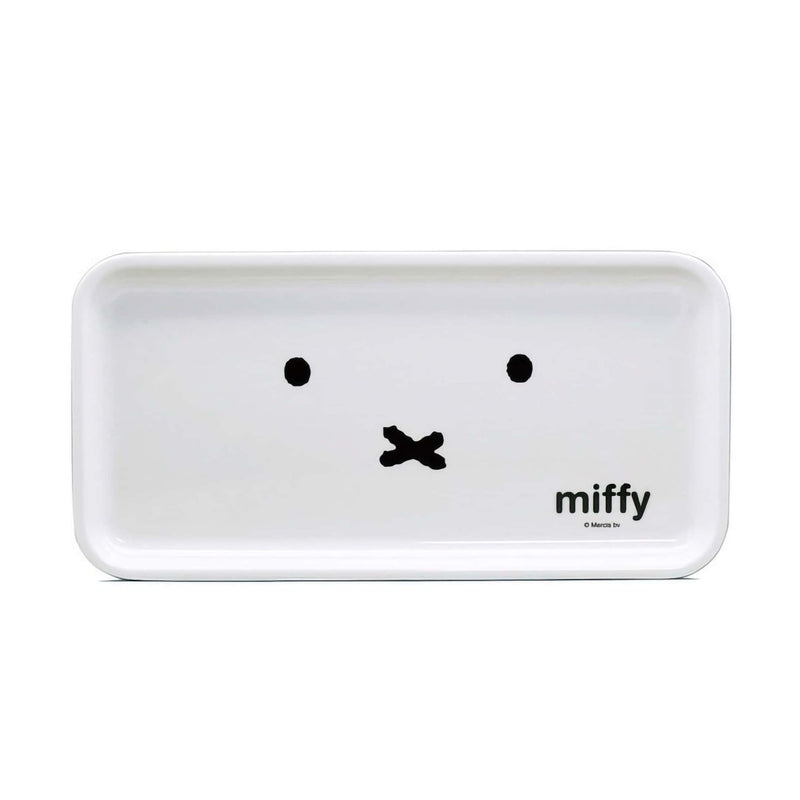 Miffy Face Series rectangle tray, zoom