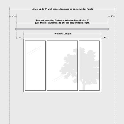 Umbra Helix Expandable Curtain Rod (107-305cm)