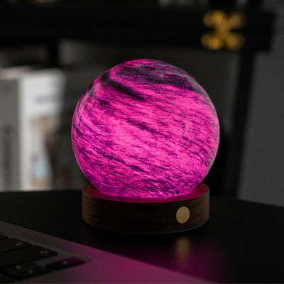 Gingko AstraGlass mini light, stella ocean