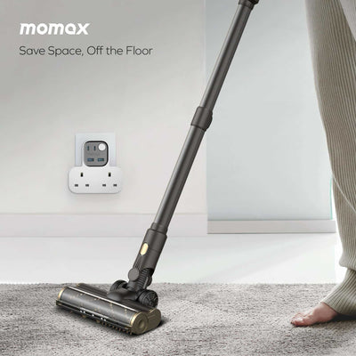 Momax 1-Charge Work Flow 25W T-shaped Extension 2 Socket with USB