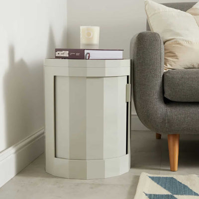 HAY Facet low cabinet, misty grey