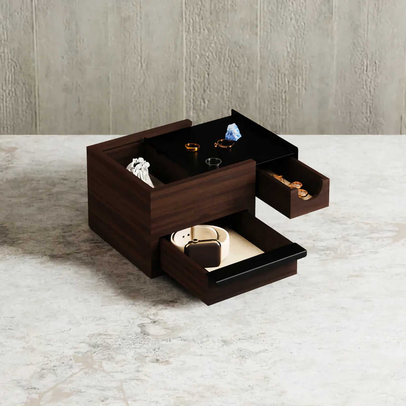 Umbra Stowit Mini storage box, Walnut