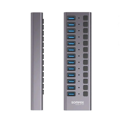 Sompex USB Power HUB 13 Ports