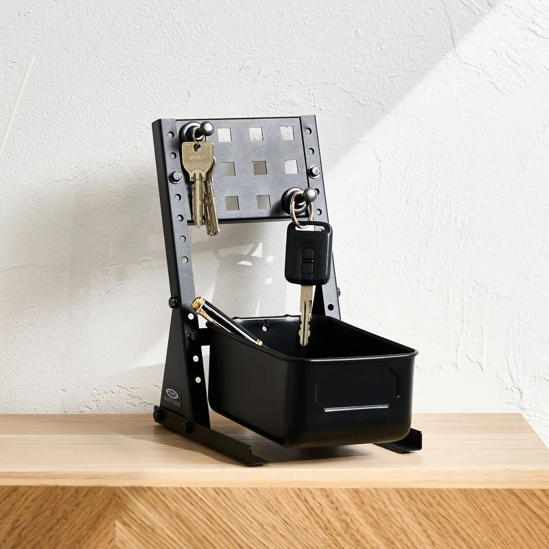 TOYO HBS-130 steel hand bin stand, Titanium