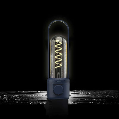 Sompex Coil Outdoor rechargeable lamp, blue