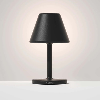 Sompex Twin rechargeable lamp, black