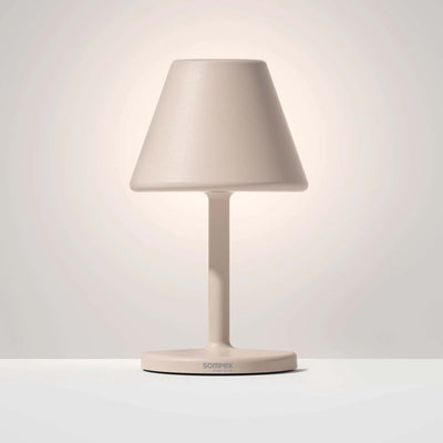 Sompex Twin rechargeable lamp, white
