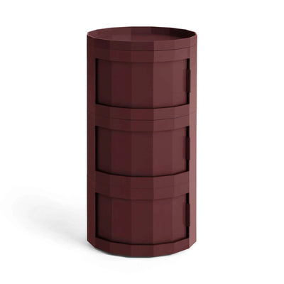 Hay Facet cabinet 30, burgundy