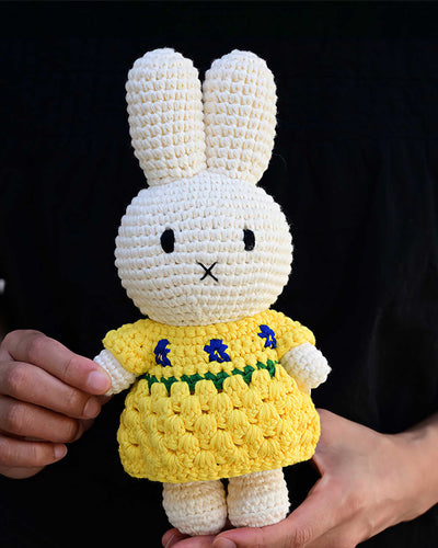 Just Dutch Miffy crochet, Van Gogh Museum New Irises Dress