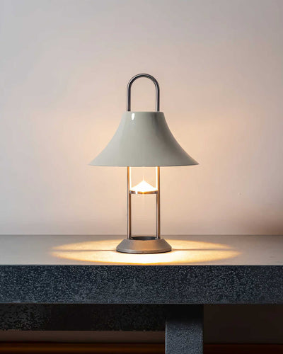 HAY Mousqueton rechargeable lamp, oyster