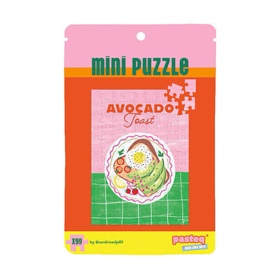 Derrière la porte mini puzzle (99pcs), toast