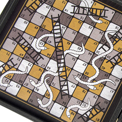 Manopoulos 4in1 combo game (chess/backgammon/ludo/snakes), modern