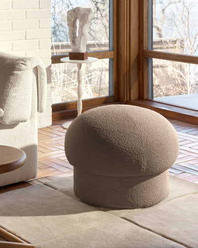 Design House Stockholm Uno Pouf, Brown