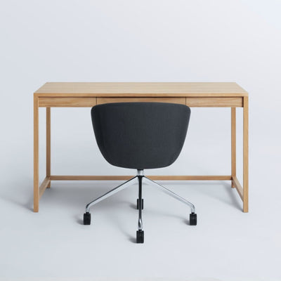 Blu Dot Open Plan small desk, white oak