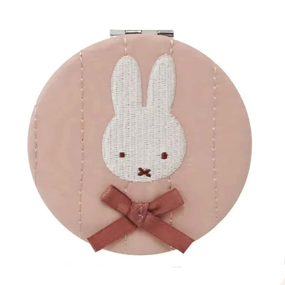 Miffy My Favorite Ribbon compact mirror, pink