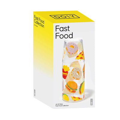 DOIY Fast Food Jar & Glass