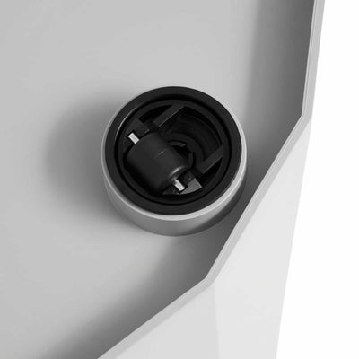 HAY Facet low cabinet, misty grey