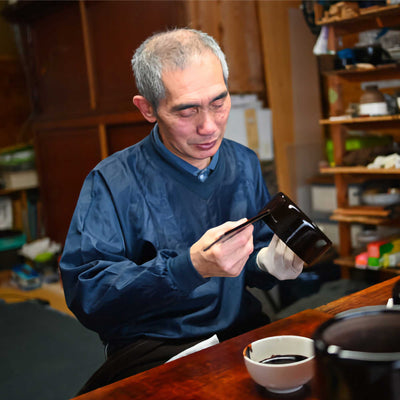 Lemnos Miki Urushi Wajima clock