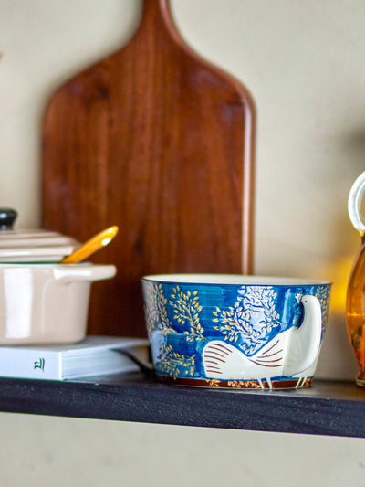 Bloomingville Hezha bowl, blue