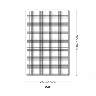 &Tradition SC85 Collect rug (200x300cm), stone