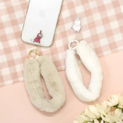 Moominvalley Fluffy smartphone hand strap, moomin