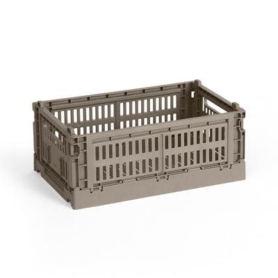 Hay Colour Crate Small, warm grey