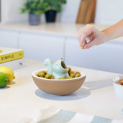 Balvi Hungry Squirrel Ceramic Snack Bowl