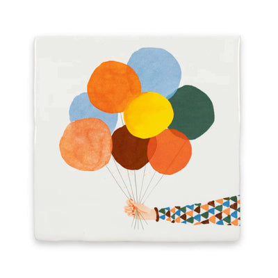 StoryTiles A Joyful Day decorative tile (10x10cm)