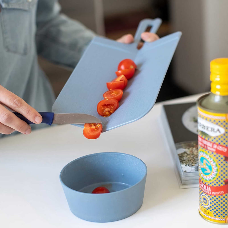 Koziol Snap S cutting board, blue