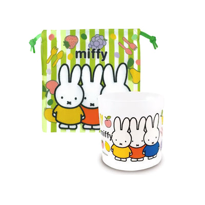 Miffy mini cup & drawstring bag, fruits