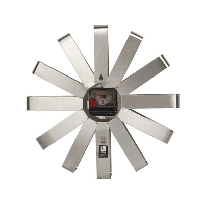 Umbra Ribbon wall clock ø30, steel