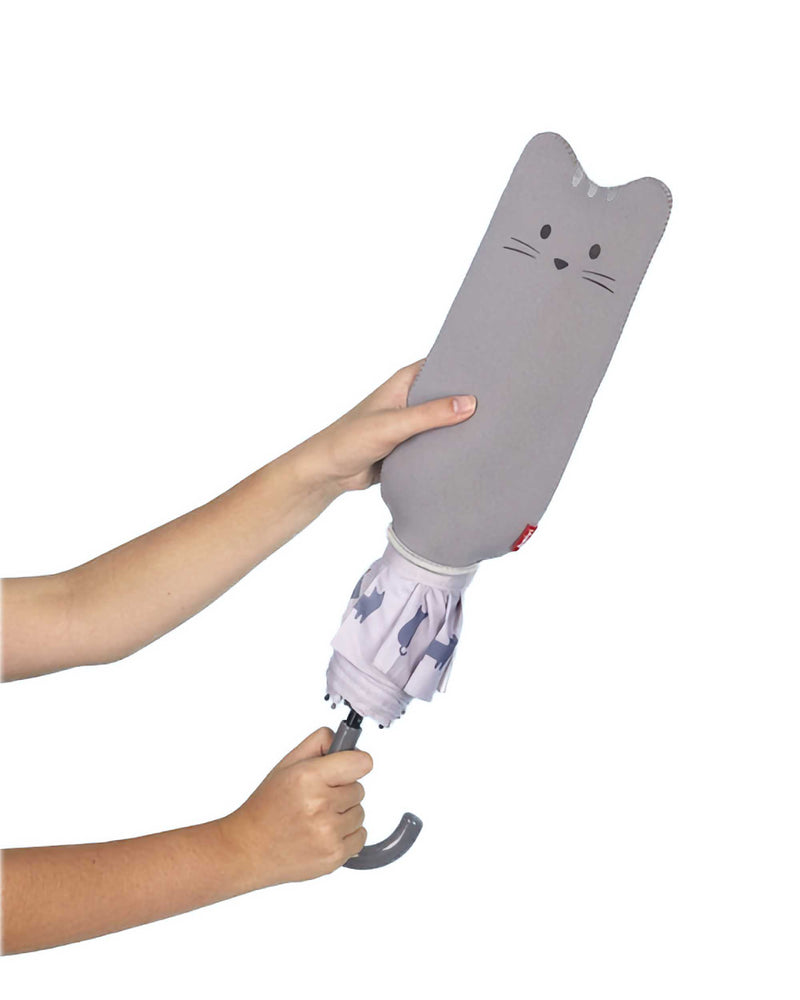 refurbished | Meowmbrella Umbrella , Grey