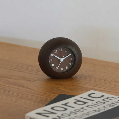 Lemnos Rest alarm clock, brown