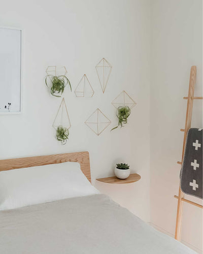 Umbra Prisma wall decor, matte brass