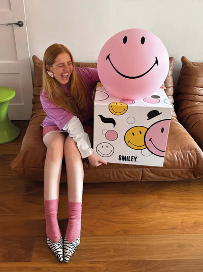 Mr Maria Smiley XL, pink