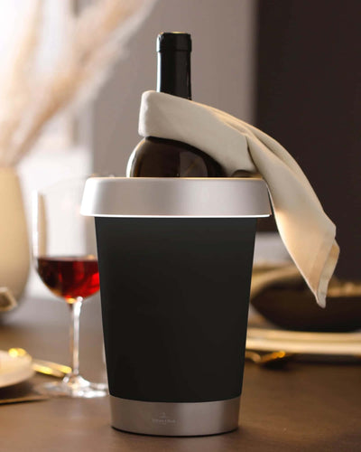 Villeroy & Boch 1748 Bordeaux wine cooler rechargeable lamp, black