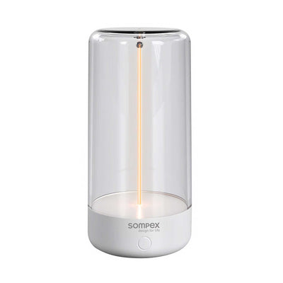Sompex Pulse rechargeable lamp, white