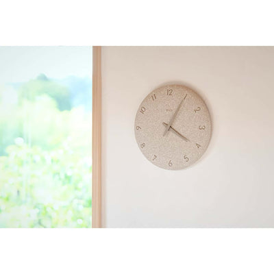 Lemnos Diatomaceous wall clock