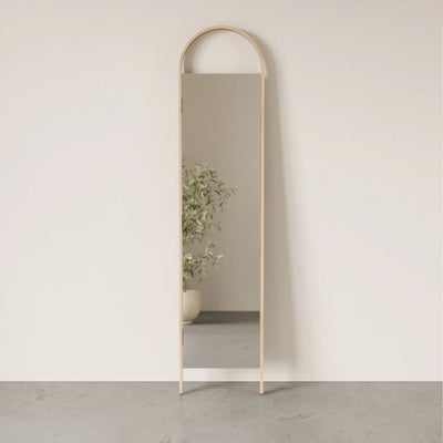 Umbra Bellwood leaning mirror, natural