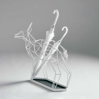 Studio Domo Fawn Umbrella Stand , White