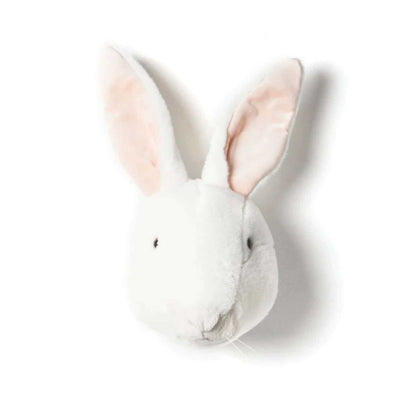 Wild & Soft Animal Heads, Alice The White Rabbit