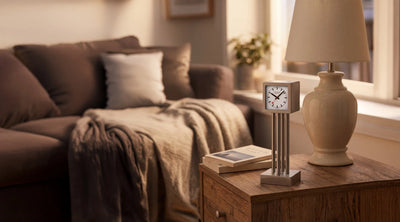 Mondaine Zurich Meeting Point miniature table clock