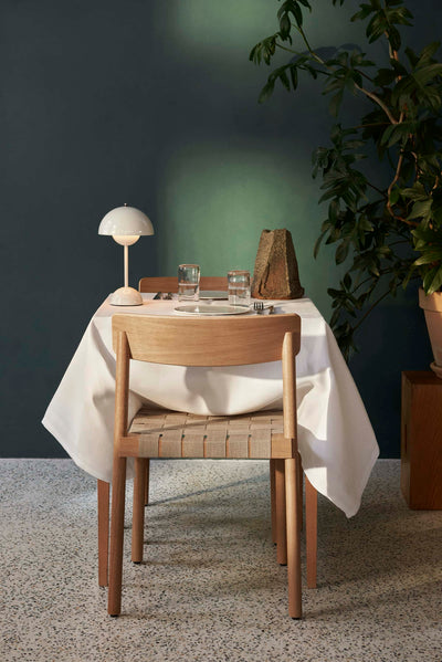 &Tradition Flowerpot VP9 rechargeable lamp, grey beige