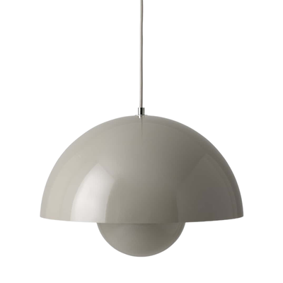 &Tradition Flowerpot VP7 pendant, grey beige
