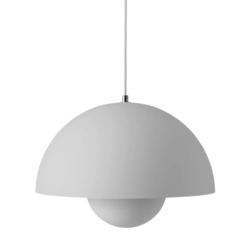 &Tradition Flowerpot VP7 pendant, matt light grey