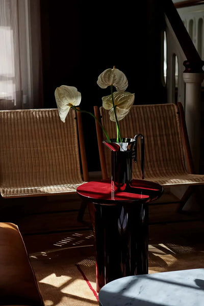 &Tradition JH38 Momento water jug, polished stainless steel