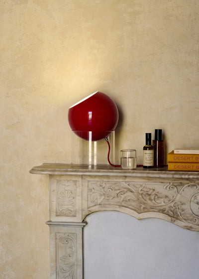 &Tradition Topan VP13 table lamp, vermillion red