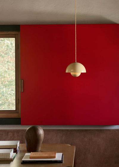 &Tradition VP1 Flowerpot pendant ø23, ivory